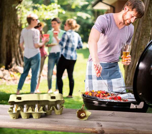 Grillanzünder mit echtem Bienenwachs (Doppelpack) – Bild 2