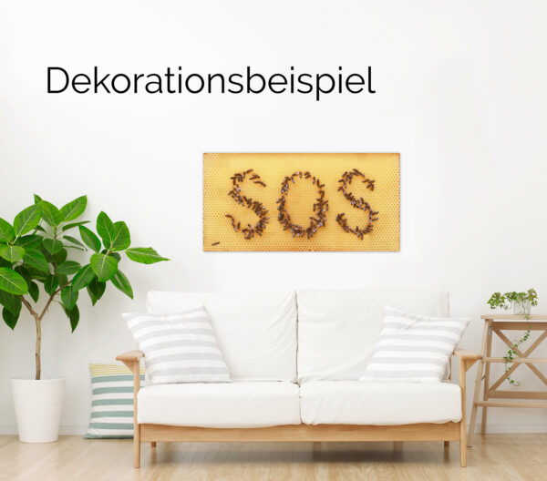 Poster Bienen-SOS, A1 84 x 41 cm – Bild 2